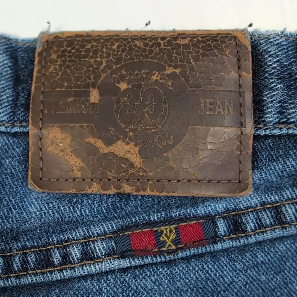 Vintage Wrangler 20X Premium Jeans Men’s 34x31 Blue Denim Straight Leg USA Made